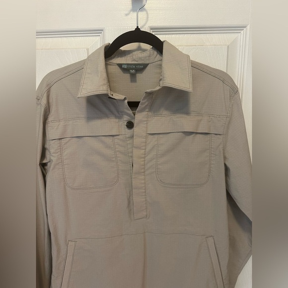 Title Nine Khaki Dress Medium Like New - Picture 2 of 9